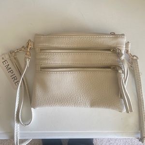 Empire Cross Body Bag White